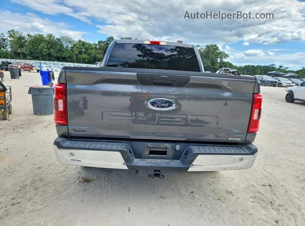 1FTEW1C84PFA34395 2023 FORD F150 Gray უკანა ხედი