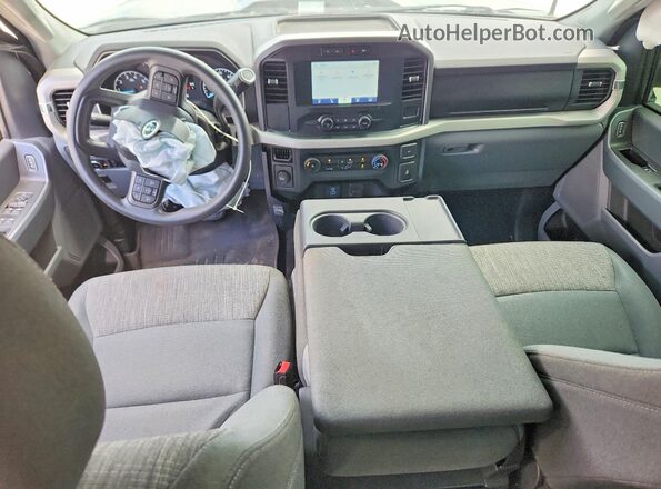 1FTEW1C84PFA34395 2023 FORD F150 Gray წინა პანელის ხედი