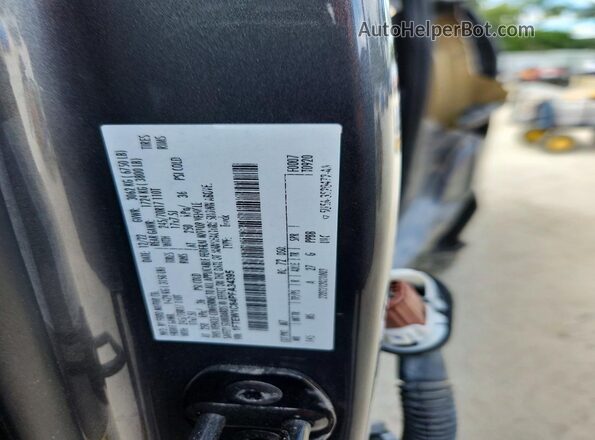 1FTEW1C84PFA34395 2023 FORD F150 Gray ძრავის განყოფილების ხედი