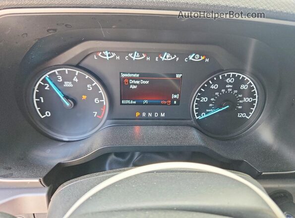 1FTEW1C84PFA34395 2023 FORD F150 Gray ხელსაწყოთა პანელის ხედი