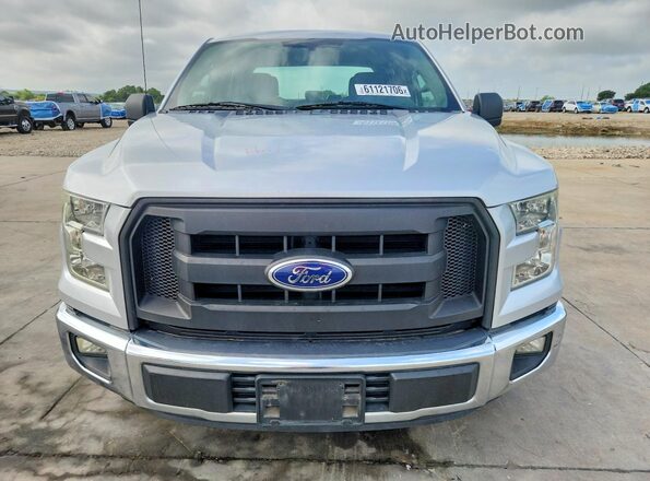 1FTEW1C85GKD62545 2016 FORD F150 Silver წინა ხედი