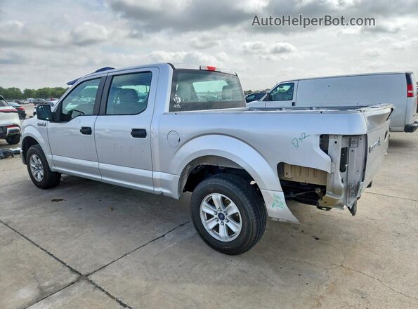 1FTEW1C85GKD62545 2016 FORD F150 Silver უკანა მარცხენა