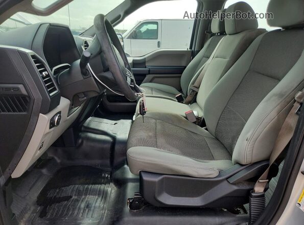 1FTEW1C85GKD62545 2016 FORD F150 Silver წინა სალონის ხედი