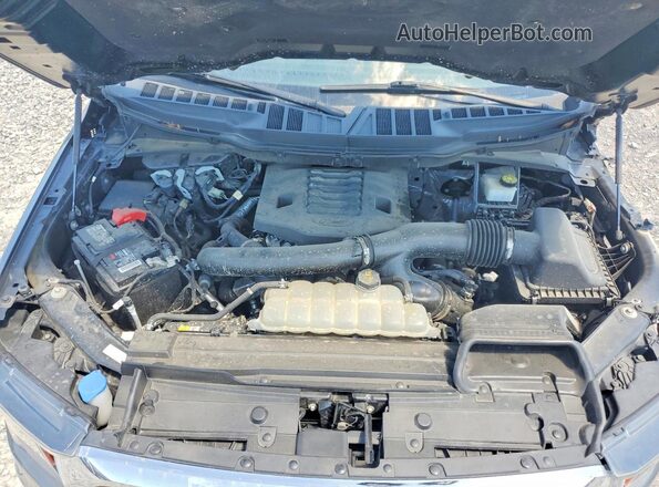 1FTEW1C85PKD44384 2023 FORD F150 Серый Вид задней части салона