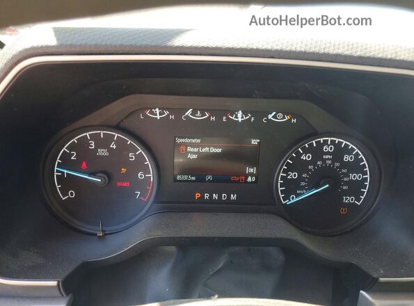 1FTEW1C85PKD44384 2023 FORD F150 Серый Вид щитка приборов
