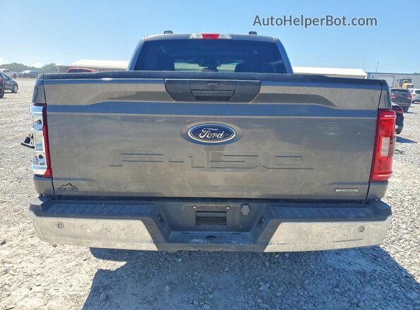 1FTEW1C85PKD44384 2023 FORD F150 Серый Вид сзади