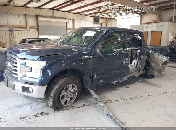 1FTEW1C86GFA18859 2016 FORD F150 Blue Vista frontal