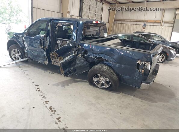 1FTEW1C86GFA18859 2016 FORD F150 Blue Trasero izquierdo