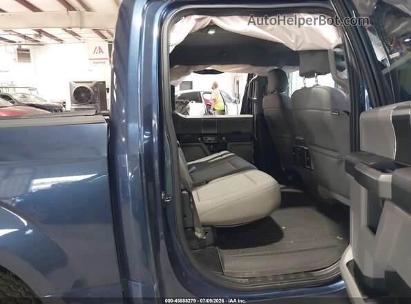1FTEW1C86GFA18859 2016 FORD F150 Blue Vista de la etiqueta del VIN