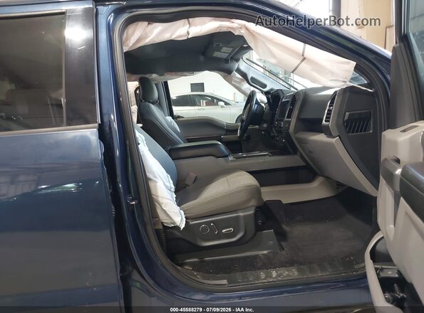1FTEW1C86GFA18859 2016 FORD F150 Blue Vista interior delantera