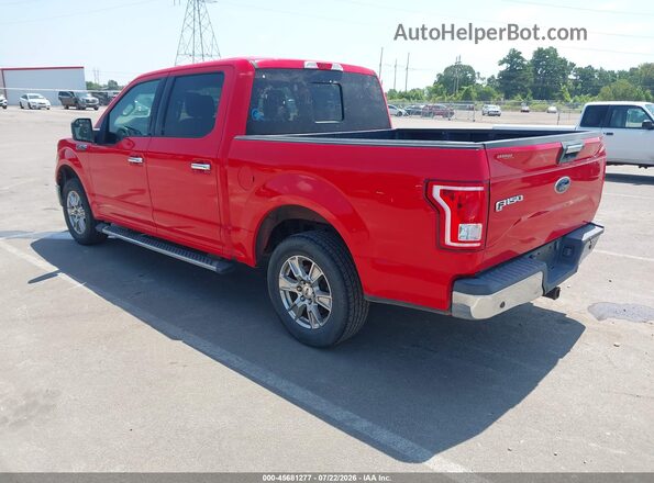 1FTEW1C86HKC30959 2017 FORD F150 Red უკანა მარცხენა