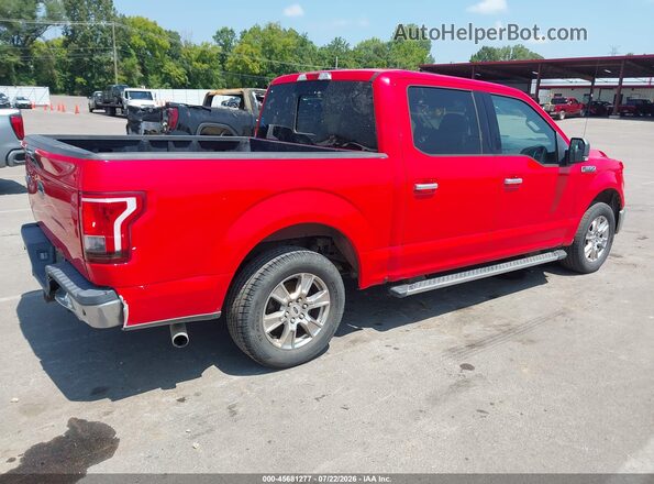 1FTEW1C86HKC30959 2017 FORD F150 Red უკანა მარჯვენა