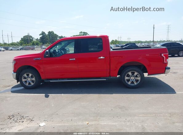 1FTEW1C86HKC30959 2017 FORD F150 Red სალონის 360-გრადუსიანი ხედი