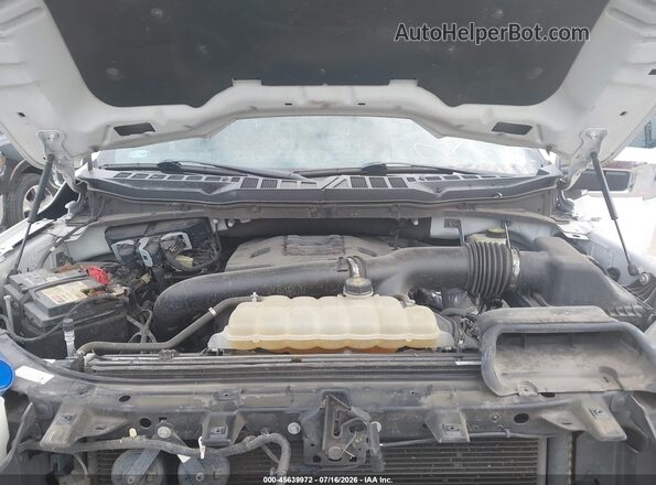 1FTEW1C87MKE53201 2021 FORD F150 White Engine compartment view