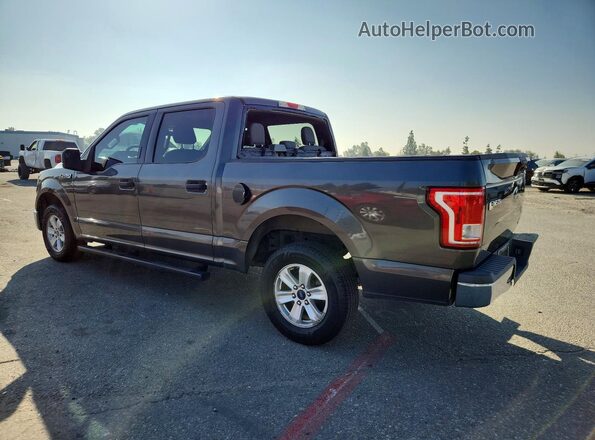 1FTEW1C88GKD58179 2016 FORD F150 Серый Задняя левая четверть
