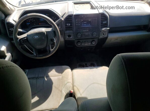 1FTEW1C89HKC83834 2017 FORD F150 White Widok deski rozdzielczej