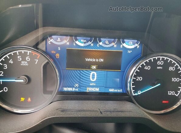 1FTEW1C8XPFB51219 2023 FORD F150 White Սարքավորումների վահանակի տեսք