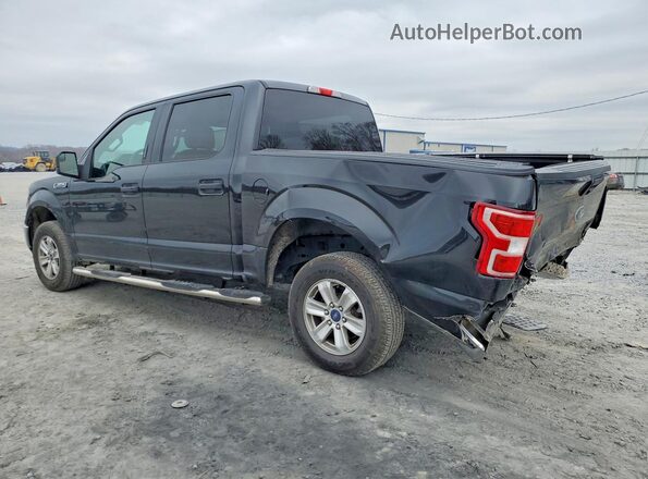 1FTEW1CB0JFA97528 2018 FORD F150 Black Trasero izquierdo