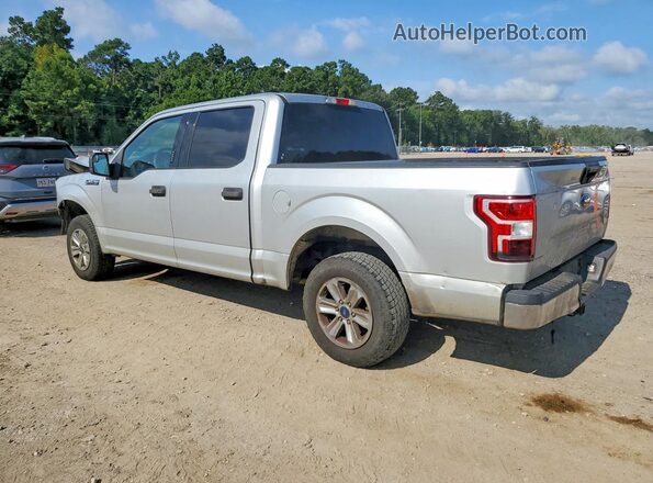 1FTEW1CB0JKE47764 2018 FORD F150 Silver უკანა მარცხენა