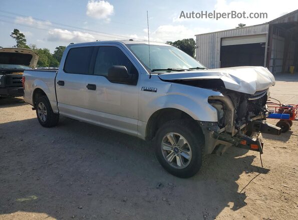 1FTEW1CB0JKE47764 2018 FORD F150 Silver წინა მარჯვენა