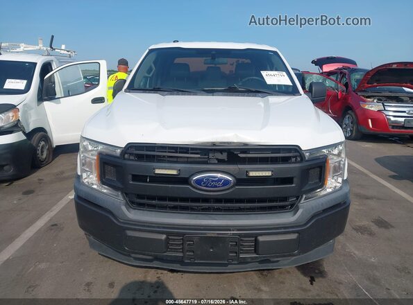 1FTEW1CB0KKD52302 2019 FORD F150 White Rear interior view