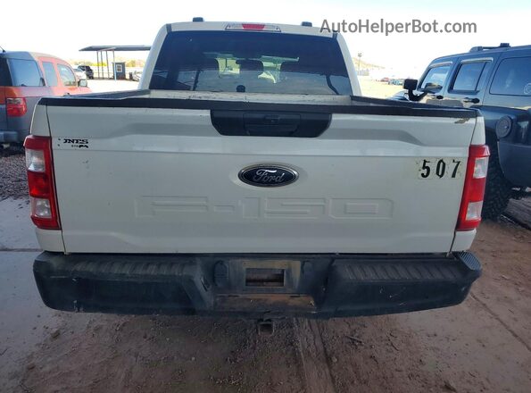 1FTEW1CB0MKE69543 2021 FORD F150 White Հետևի տեսք