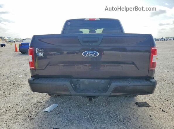 1FTEW1CB2JKC62423 2018 FORD F150 Purple Rear view