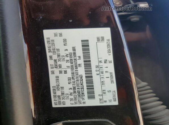 1FTEW1CB2JKC62423 2018 FORD F150 Purple Engine compartment view