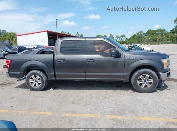 1FTEW1CB4JFB30322 2018 FORD F150 Серый Панорамный вид салона 360°