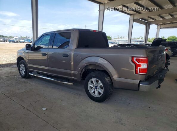 1FTEW1CB5JFB31026 2018 FORD F150 Gray Задня ліва чверть