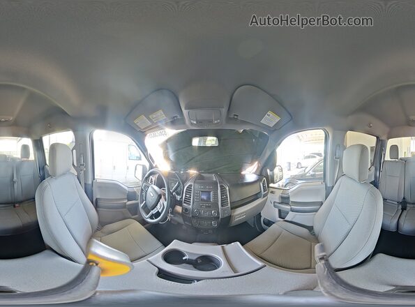 1FTEW1CB5JFB31026 2018 FORD F150 Gray Вид наклейки з VIN-кодом