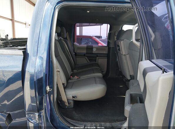 1FTEW1CB5KKC30972 2019 FORD F150 Dark Blue VIN sticker view