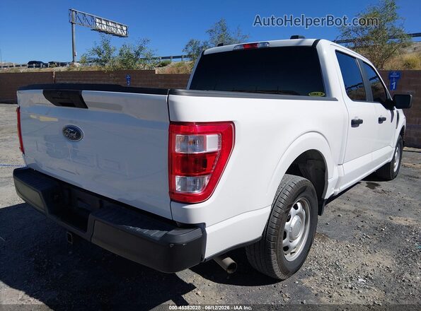 1FTEW1CB5MFB38336 2021 FORD F150 White Հետևի աջ