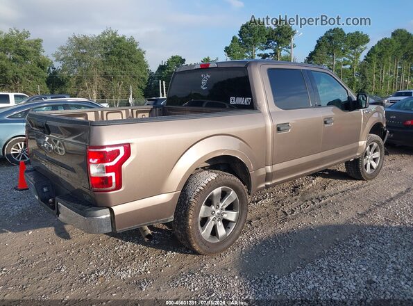 1FTEW1CB6JKC86952 2018 FORD F150 Brown Rear right