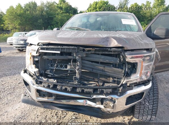 1FTEW1CB6JKC86952 2018 FORD F150 Brown Front view