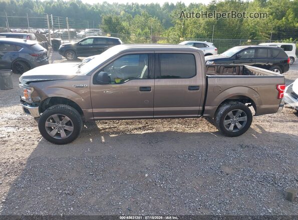 1FTEW1CB6JKC86952 2018 FORD F150 Brown 360 interior view