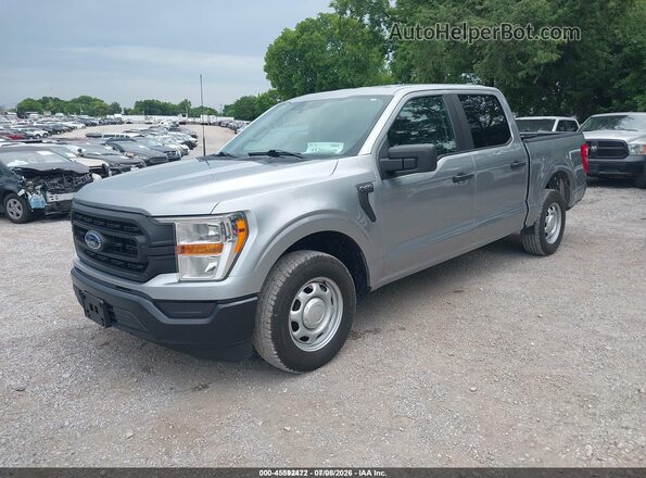 1FTEW1CB6MKE70616 2021 FORD F150 Silver Vista tres cuartos delantera izquierda