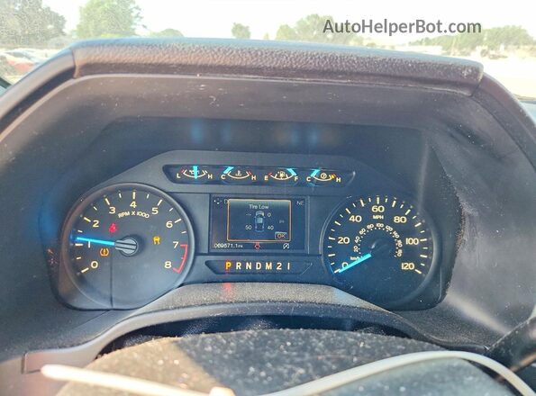 1FTEW1CB7JFB63010 2018 FORD F150 Белый Вид щитка приборов