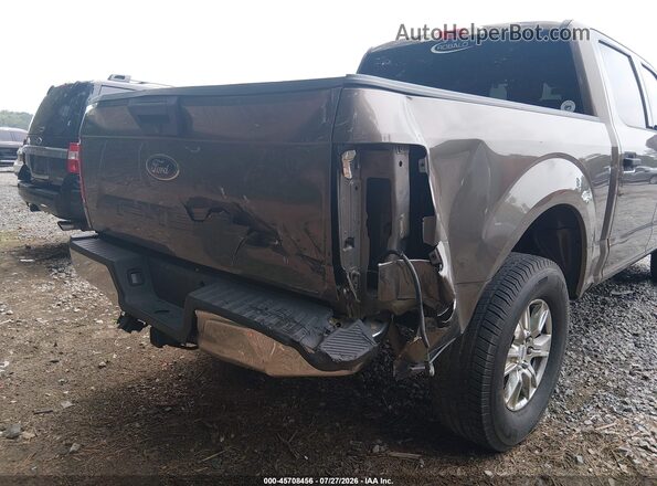 1FTEW1CB9JFD16793 2018 FORD F150 Brown Vista frontal