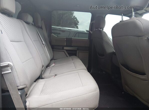 1FTEW1CB9JFD16793 2018 FORD F150 Brown Vista de la etiqueta del VIN