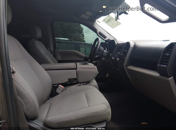 1FTEW1CB9JFD16793 2018 FORD F150 Brown Vista interior delantera