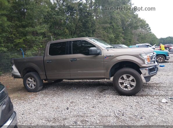 1FTEW1CB9JFD16793 2018 FORD F150 Brown Vista interior trasera