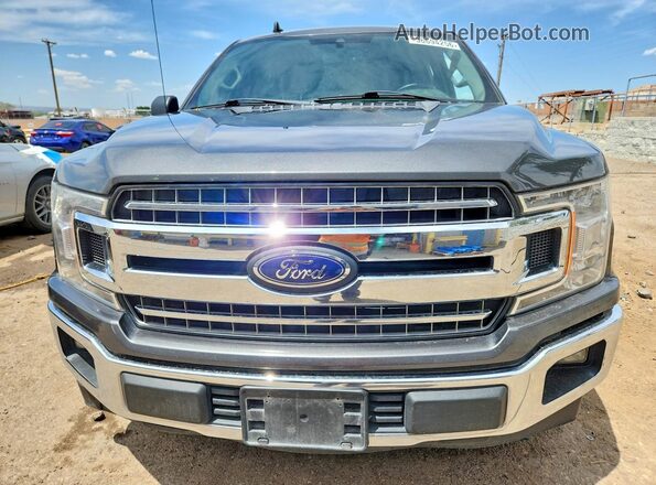 1FTEW1CB9KKD18374 2019 FORD F150 Серый Вид спереди