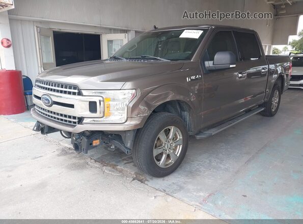 1FTEW1CB9LFC54234 2020 FORD F150 Brown Front left