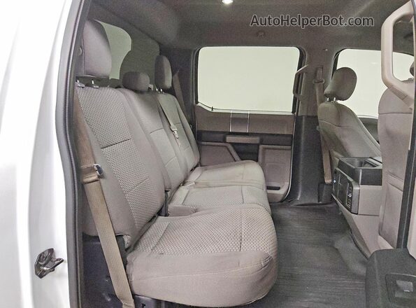1FTEW1CF0GFA37115 2016 FORD F150 White Vista de los asientos traseros