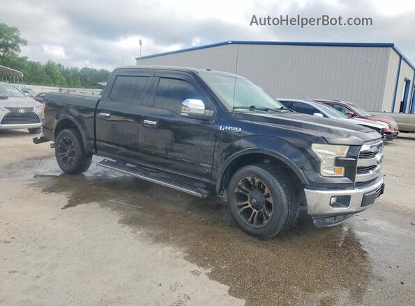 1FTEW1CF0GFB19314 2016 FORD F150 Black Przód prawy
