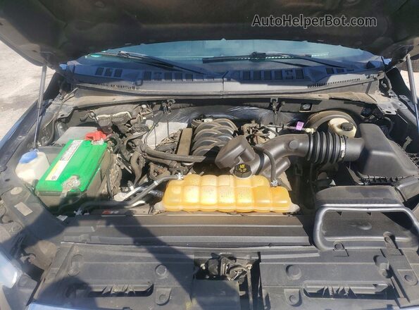 1FTEW1CF0GFB19314 2016 FORD F150 Black Widok wnętrza z tyłu