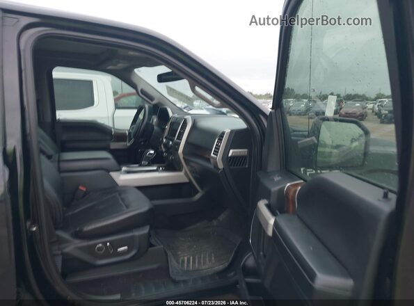 1FTEW1CF1GKE72023 2016 FORD F150 Black წინა სალონის ხედი