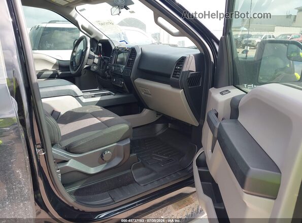 1FTEW1CF1HKC70560 2017 FORD F150 Black Vista interior delantera