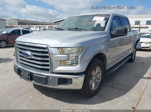 1FTEW1CF3GKD93808 2016 FORD F150 Silver Front left